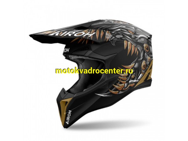 Купить  Шлем Кросс AIROH WRAAAP CYBORG MATT (XXL) (шт) (AIM WRAC35-XXL купить с доставкой по Москве и России, цена, технические характеристики, комплектация фото  - motoserp.ru