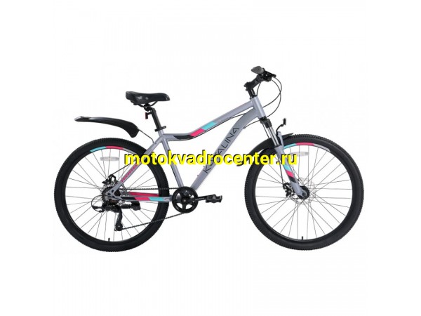 Купить  27.5" TECH TEAM KATALINA серый (15”) (ТЕЧ ТИМ КАТАЛИНА) 27,5”; горный; 7ск; рама-сталь; тормоз-Disk (шт) (ART (M купить с доставкой по Москве и России, цена, технические характеристики, комплектация фото  - motoserp.ru