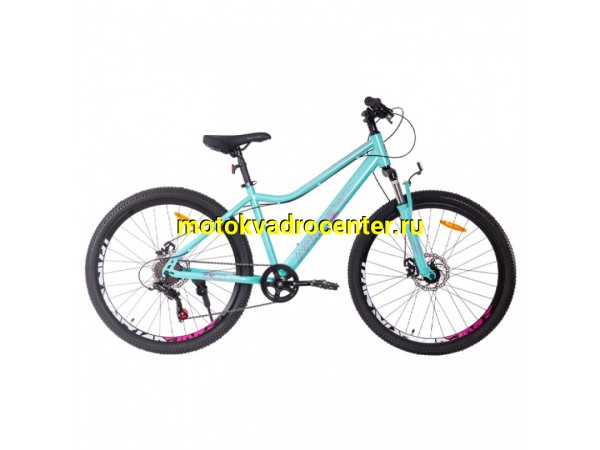 Купить  26" TECH TEAM ARIA бирюзовый (14) (Тач Тим Ария) 26"; 7ск; рама-сталь; тормоз-Disk (шт) (ART купить с доставкой по Москве и России, цена, технические характеристики, комплектация фото  - motoserp.ru