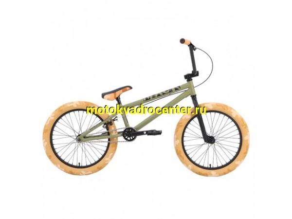 Купить  20" BMX TECH TEAM MACK хаки (20") (Тач Тим Мак) 20"; 1ск; рама-сталь; тормоз-V-Brake (шт) (ART (M купить с доставкой по Москве и России, цена, технические характеристики, комплектация фото  - motoserp.ru