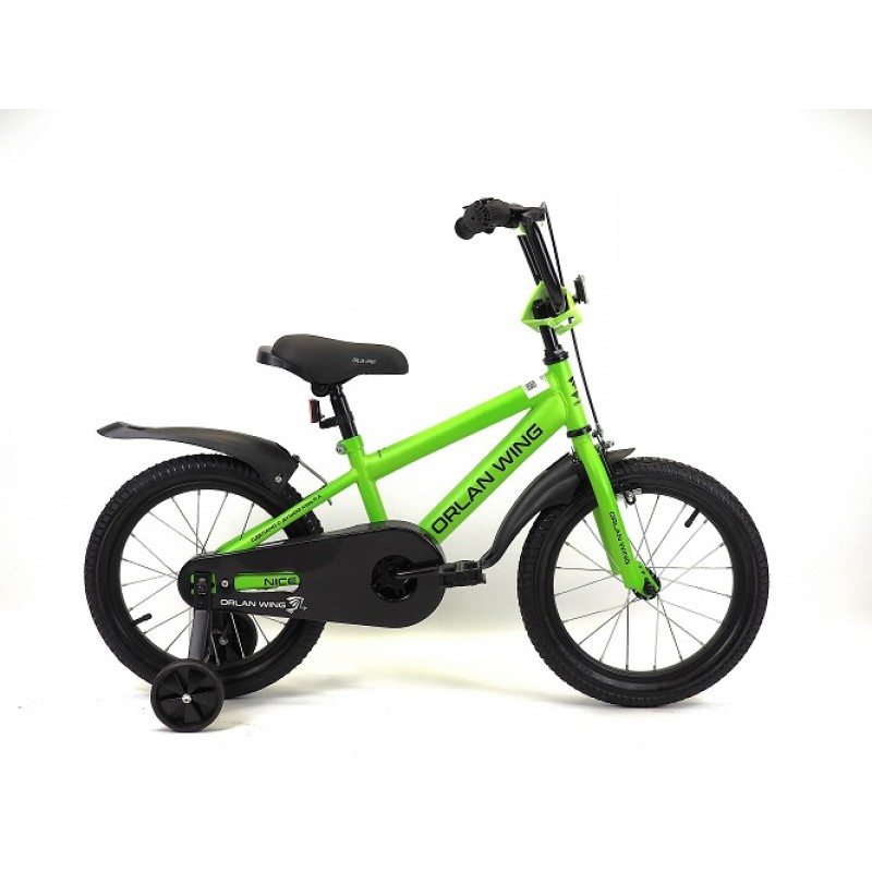 Купить  16" ORLAN WING NICE зеленый (орлан винг найс) 16"; 1ск; рама-сталь; тормоз-V-Brake (шт) (ART1 купить с доставкой по Москве и России, цена, технические характеристики, комплектация фото  - motoserp.ru
