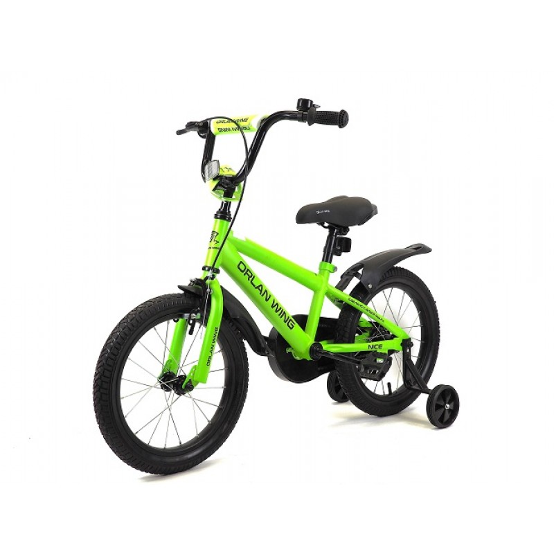 Купить  16" ORLAN WING NICE зеленый (орлан винг найс) 16"; 1ск; рама-сталь; тормоз-V-Brake (шт) (ART1 купить с доставкой по Москве и России, цена, технические характеристики, комплектация фото  - motoserp.ru