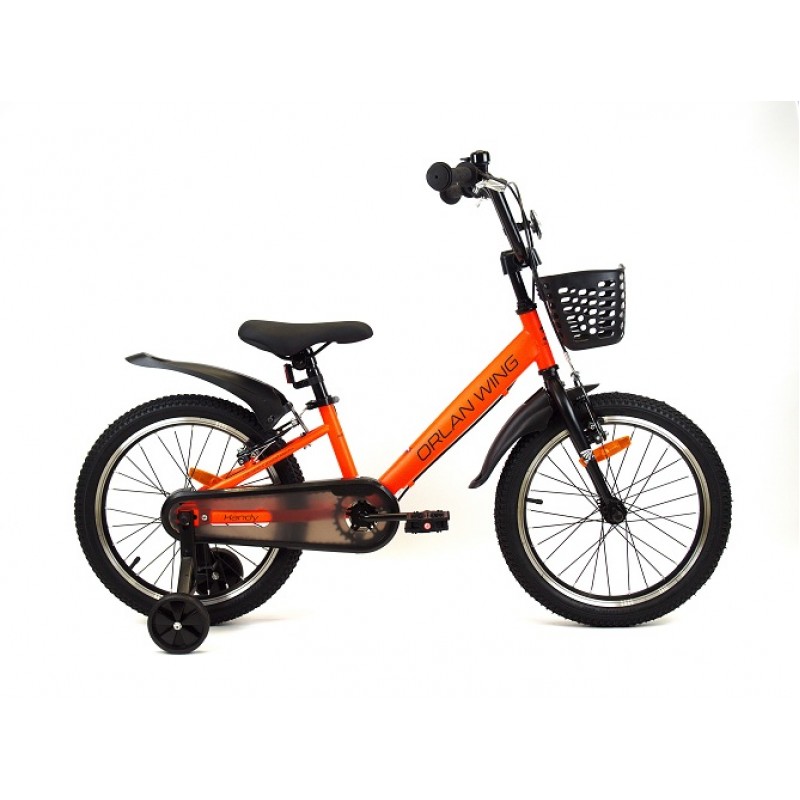 Купить  16" ORLAN WING HANDY оранжевый (Орлан Винг Хенди) 16"; 1ск; рама-сталь; тормоз-V-brake (шт) (ART купить с доставкой по Москве и России, цена, технические характеристики, комплектация фото  - motoserp.ru