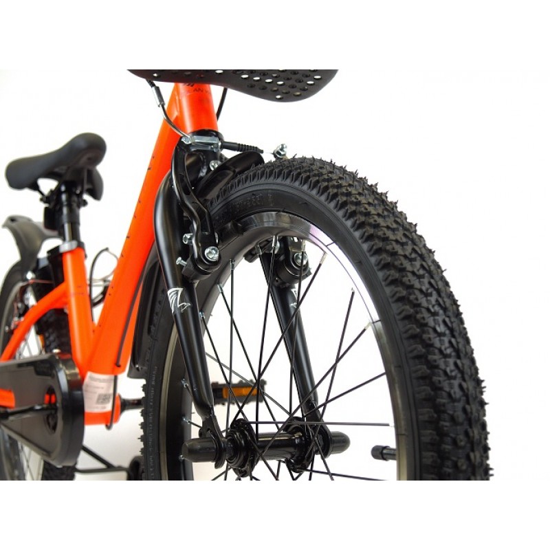 Купить  16" ORLAN WING HANDY оранжевый (Орлан Винг Хенди) 16"; 1ск; рама-сталь; тормоз-V-brake (шт) (ART купить с доставкой по Москве и России, цена, технические характеристики, комплектация фото  - motoserp.ru