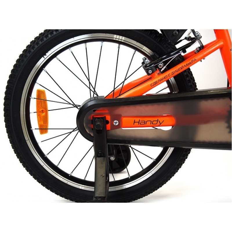 Купить  16" ORLAN WING HANDY оранжевый (Орлан Винг Хенди) 16"; 1ск; рама-сталь; тормоз-V-brake (шт) (ART купить с доставкой по Москве и России, цена, технические характеристики, комплектация фото  - motoserp.ru