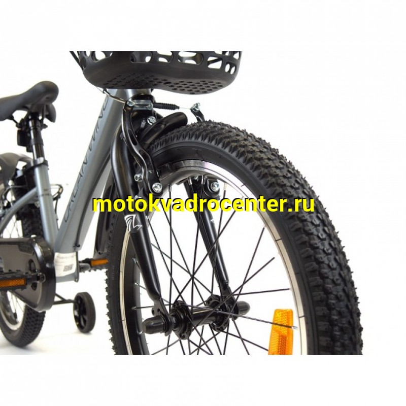 Купить  16" ORLAN WING HANDY серый (Орлан Винг Хенди) 16"; 1ск; рама-сталь; тормоз-V-brake (шт) (ART (M купить с доставкой по Москве и России, цена, технические характеристики, комплектация фото  - motoserp.ru