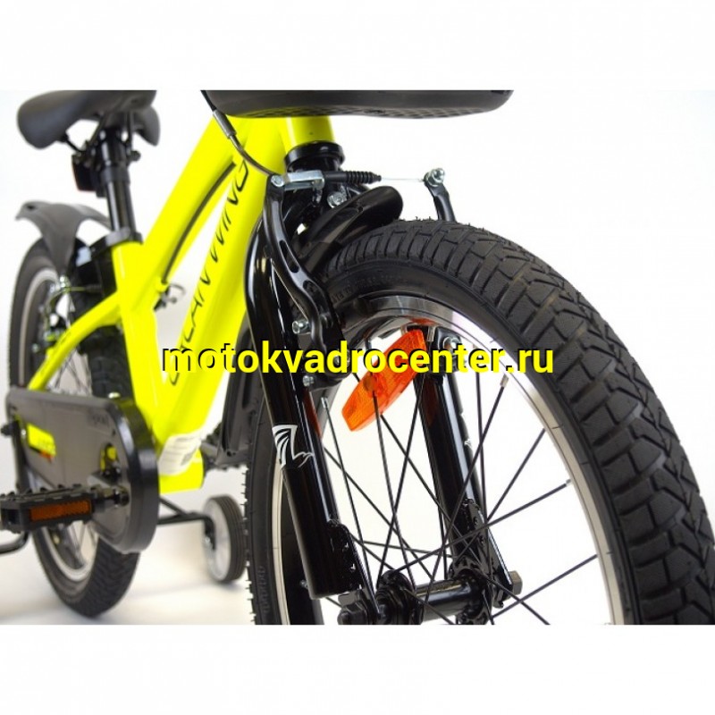 Купить  16" ORLAN WING JUNIOR желтый (Орлан Винг Джуниор) 16"; 1ск; рама-сталь; тормоз-V-brake (шт) (ART (M купить с доставкой по Москве и России, цена, технические характеристики, комплектация фото  - motoserp.ru