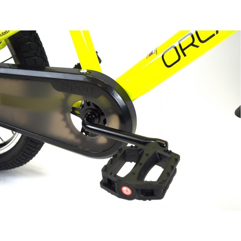 Купить  18" ORLAN WING JUNIOR желтый (Орлан Винг Джуниор) 18"; 1ск; рама-сталь; тормоз-V-brake (шт) (ART купить с доставкой по Москве и России, цена, технические характеристики, комплектация фото  - motoserp.ru