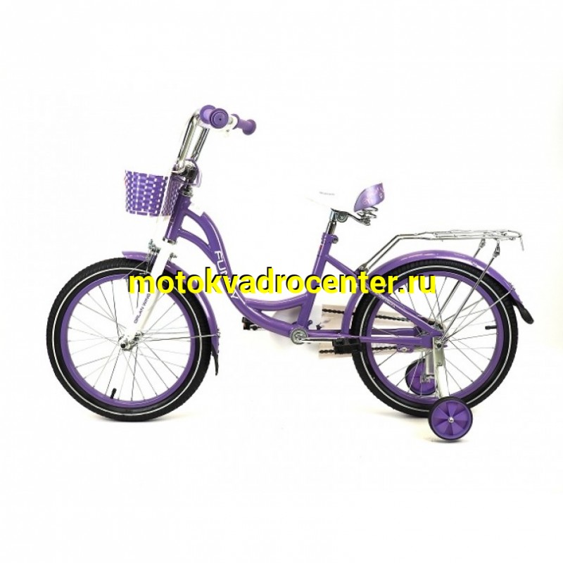 Купить  20" ORLAN WING FUNNY фиолетовый (Орлан Винг Фанни) 20"; 1ск; рама-сталь; тормоз-ножной/V-Brake (шт) (ART (M купить с доставкой по Москве и России, цена, технические характеристики, комплектация фото  - motoserp.ru