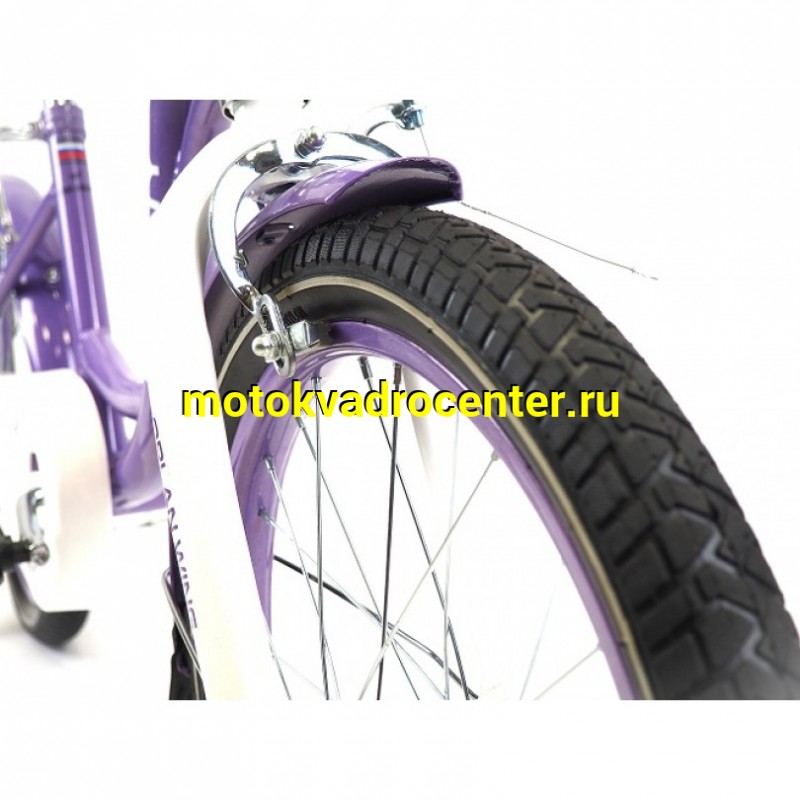 Купить  20" ORLAN WING FUNNY фиолетовый (Орлан Винг Фанни) 20"; 1ск; рама-сталь; тормоз-ножной/V-Brake (шт) (ART (M купить с доставкой по Москве и России, цена, технические характеристики, комплектация фото  - motoserp.ru