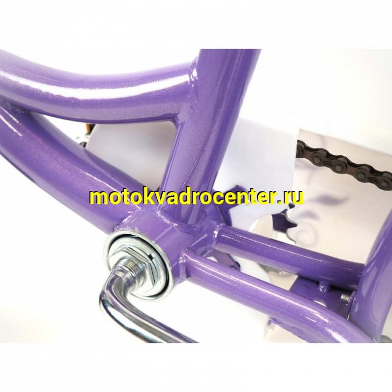 Купить  20" ORLAN WING FUNNY фиолетовый (Орлан Винг Фанни) 20"; 1ск; рама-сталь; тормоз-ножной/V-Brake (шт) (ART (M купить с доставкой по Москве и России, цена, технические характеристики, комплектация фото  - motoserp.ru