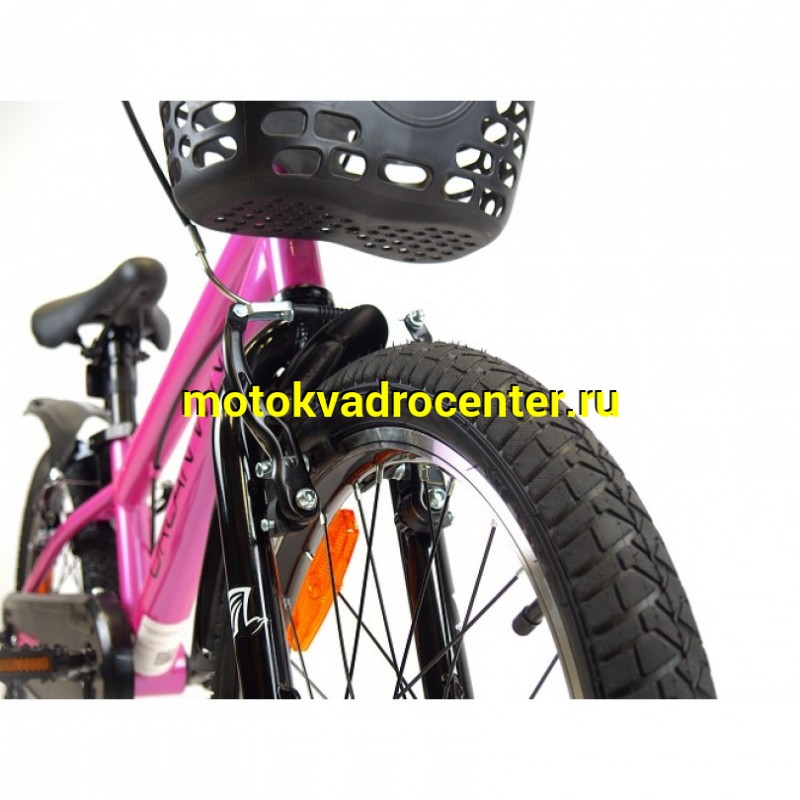 Купить  20" ORLAN WING JUNIOR розовый (Орлан Винг Джуниор) 20"; 1ск; рама-сталь; V-Brake (шт) (ART (M купить с доставкой по Москве и России, цена, технические характеристики, комплектация фото  - motoserp.ru