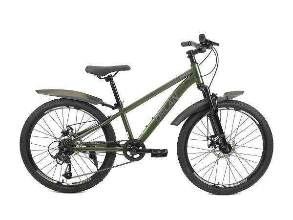 Купить  24" ORLAN WING RIDER 2.0 зеленый (12) (Орлан Винг Райдер 2.0) 24"; 6ск; рама-сталь; тормоз-Disk (шт) (ART (M купить с доставкой по Москве и России, цена, технические характеристики, комплектация фото  - motoserp.ru