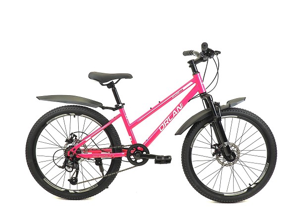 Купить  24" ORLAN WING MARS 1.0 розовый (12) (Орлан Винг Марс 1.0) 24"; 6ск; рама-сталь; тормоз-Disk (шт) (ART1 купить с доставкой по Москве и России, цена, технические характеристики, комплектация фото  - motoserp.ru