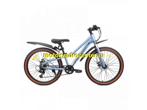 Купить  24" ORLAN WING VENUS 1.0 синий (Орлан Винг Венус 1.0) 24"; 6ск; рама-алюминий; тормоз-Disk (шт) (ART (M купить с доставкой по Москве и России, цена, технические характеристики, комплектация фото  - motoserp.ru