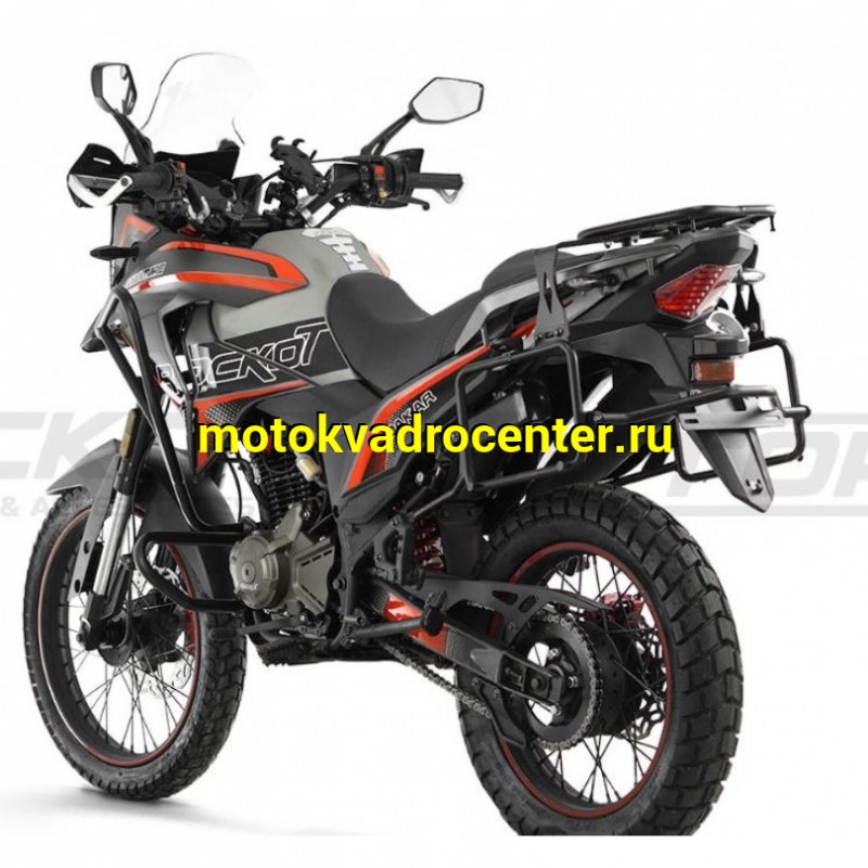 Купить  Мотоцикл внедорожный ROCKOT DAKAR ADVENTURE 2.0 (ЭПТС)  (Серый/Красный) Тур-эндуро (шт) (ROCKOT (ФОТО купить с доставкой по Москве и России, цена, технические характеристики, комплектация фото  - motoserp.ru