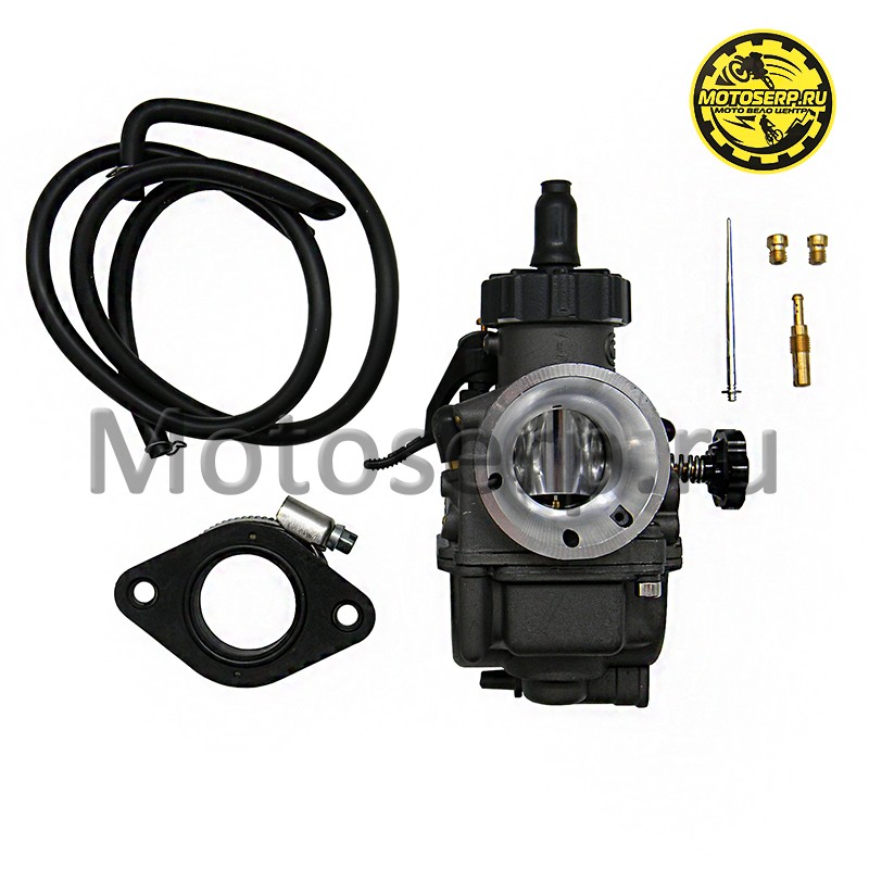 Купить  Карбюратор CPO PE26 FL (100-150cc) впускной d-42mm, выпускной d-26mm (шт) (Кокурин купить с доставкой по Москве и России, цена, технические характеристики, комплектация фото  - motoserp.ru
