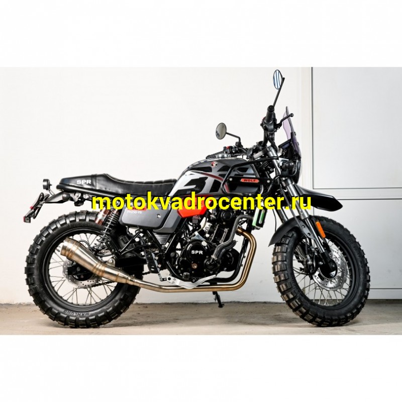 Купить  Мотоцикл SPRMOTORS Wolf 300 WC (ЭПТС) 300сс,кол. 17/17", (шт) (ФОТО купить с доставкой по Москве и России, цена, технические характеристики, комплектация фото  - motoserp.ru