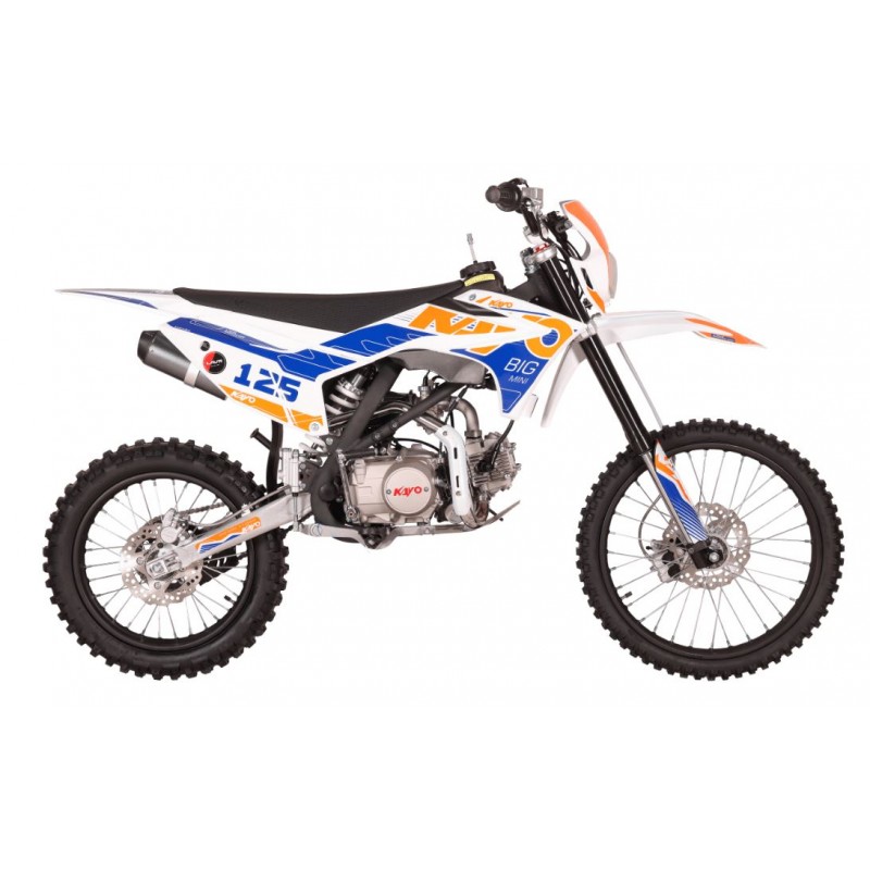 Купить  Питбайк KAYO BIG-MINI K125EM 19/16 TT 26 (шт) (SM (ФОТО купить с доставкой по Москве и России, цена, технические характеристики, комплектация фото  - motoserp.ru