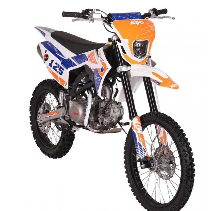 Купить  Питбайк KAYO BIG-MINI K125EM 19/16 TT 26 (шт) (SM (ФОТО купить с доставкой по Москве и России, цена, технические характеристики, комплектация фото  - motoserp.ru