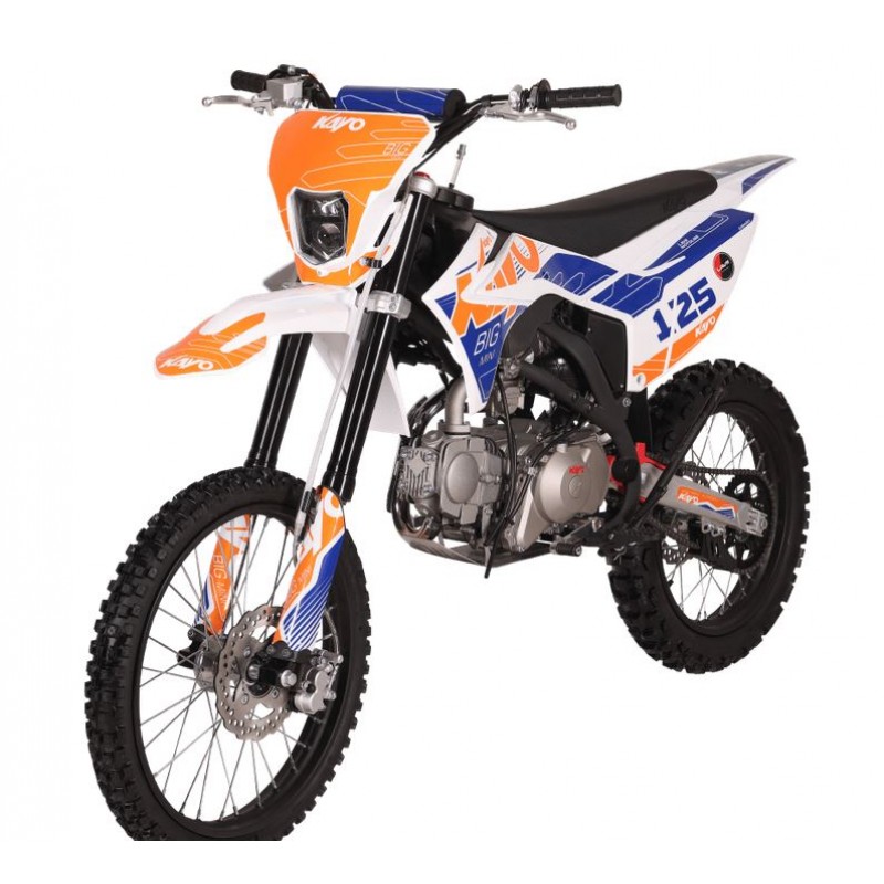Купить  Питбайк KAYO BIG-MINI K125EM 19/16 TT 26 (шт) (SM (ФОТО купить с доставкой по Москве и России, цена, технические характеристики, комплектация фото  - motoserp.ru