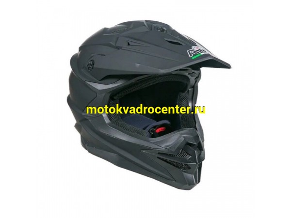 Купить  Шлем Кросс AiM JK803 черный матовый XL (шт) (AIM 803-008-XL купить с доставкой по Москве и России, цена, технические характеристики, комплектация фото  - motoserp.ru