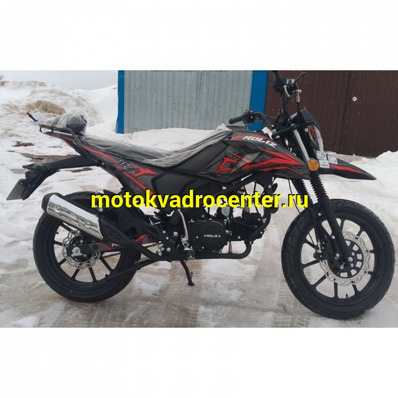 Купить  Мопед Roliz Альфа URSA 50 17/17" Карбюр, мотард Motard 50 17/17" USB (шт) 01250 купить с доставкой по Москве и России, цена, технические характеристики, комплектация фото  - motoserp.ru