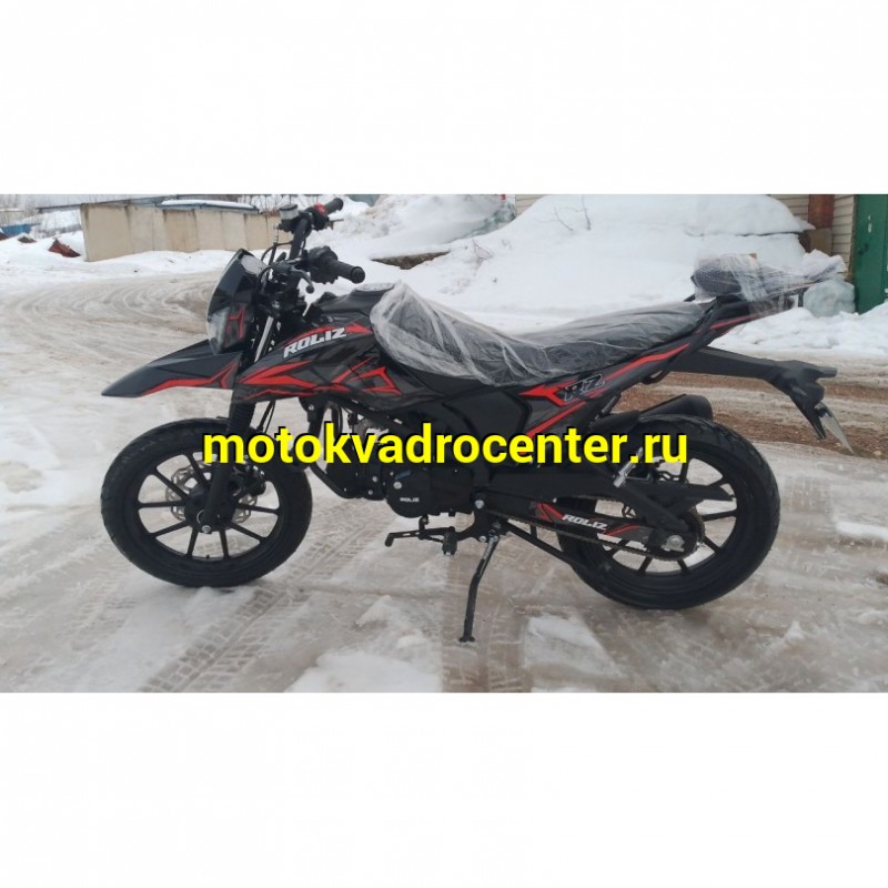 Купить  Мопед Roliz Альфа URSA PRO EFI 50cc ИНЖЕКТОР, 17/17" USB мотард Motard 50 (шт) 01250 купить с доставкой по Москве и России, цена, технические характеристики, комплектация фото  - motoserp.ru