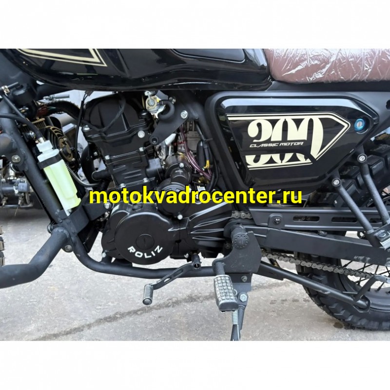 Купить  Мотоцикл ROLIZ WALKER NB300 Коричневый, (ЭПТС) 300cc, 174MN, 4.10-18"/120/90-17" (шт) (Roliz купить с доставкой по Москве и России, цена, технические характеристики, комплектация фото  - motoserp.ru
