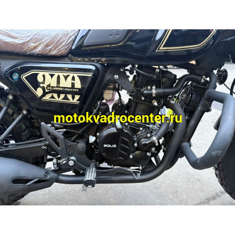Купить  Мотоцикл ROLIZ WALKER NB300 Коричневый, (ЭПТС) 300cc, 174MN, 4.10-18"/120/90-17" (шт) (Roliz купить с доставкой по Москве и России, цена, технические характеристики, комплектация фото  - motoserp.ru