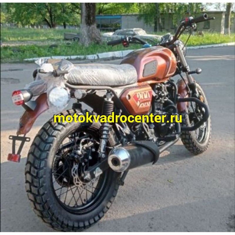 Купить  Мотоцикл ROLIZ WALKER NB300 Коричневый, (ЭПТС) 300cc, 174MN, 4.10-18"/120/90-17" (шт) (Roliz купить с доставкой по Москве и России, цена, технические характеристики, комплектация фото  - motoserp.ru