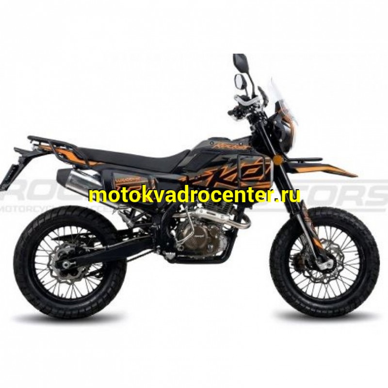 Купить  Мотоцикл внедорожный ROCKOT WARRIOR (ЭПТС) Тур-эндуро LX176FMN (реплика Husqvarna Norden) Мотард 21/18" (шт) (ROCKOT (ФОТО купить с доставкой по Москве и России, цена, технические характеристики, комплектация фото  - motoserp.ru