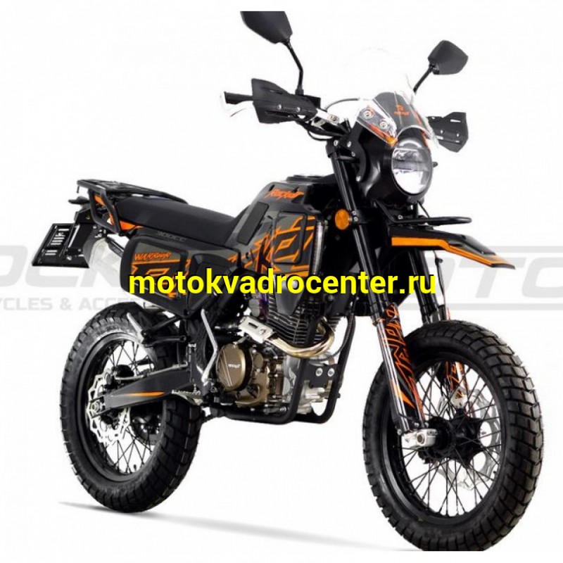Купить  Мотоцикл внедорожный ROCKOT WARRIOR (ЭПТС) Тур-эндуро LX176FMN (реплика Husqvarna Norden) Мотард 21/18" (шт) (ROCKOT (ФОТО купить с доставкой по Москве и России, цена, технические характеристики, комплектация фото  - motoserp.ru