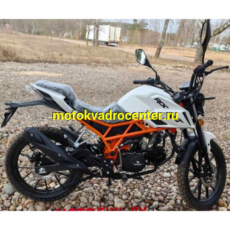 Купить  Мопед Rockot Alpha RESTYLE (Альфа Рестайл) + ЦПГ 4Т,возд. охл.,17"/17" диск./диск. (шт) 01250 (Rockot (ФОТО купить с доставкой по Москве и России, цена, технические характеристики, комплектация фото  - motoserp.ru