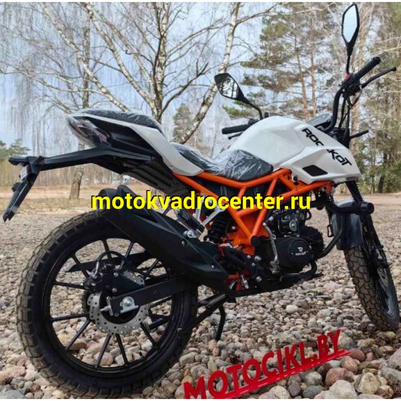 Купить  Мопед Rockot Alpha RESTYLE (Альфа Рестайл) + ЦПГ 4Т,возд. охл.,17"/17" диск./диск. (шт) 01250 (Rockot (ФОТО купить с доставкой по Москве и России, цена, технические характеристики, комплектация фото  - motoserp.ru
