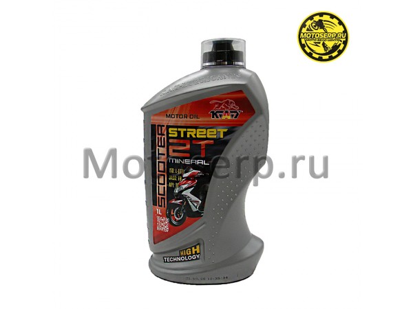 Купить  Масло K.A.T. Scooter STREET 2T минеральное. для  скутеров 1л (шт) (KAT SS100013 купить с доставкой по Москве и России, цена, технические характеристики, комплектация фото  - motoserp.ru