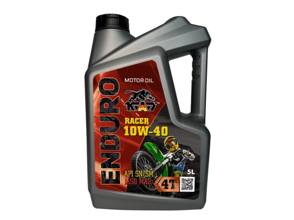 Купить  Масло K.A.T. Enduro 4T 10W40 синт. для мотоциклов 5л (шт) (KAT ER100031 купить с доставкой по Москве и России, цена, технические характеристики, комплектация фото  - motoserp.ru