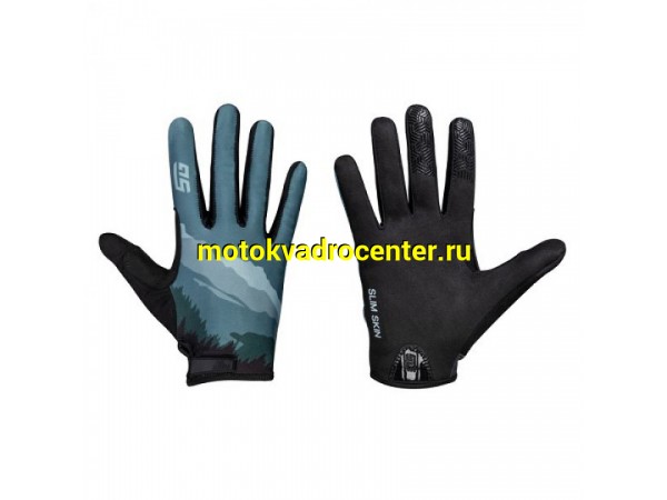 Купить  Перчатки вело текстиль. полноразмерные STG Slim Skin зеленый (размер XL) (шт) (ART купить с доставкой по Москве и России, цена, технические характеристики, комплектация фото  - motoserp.ru