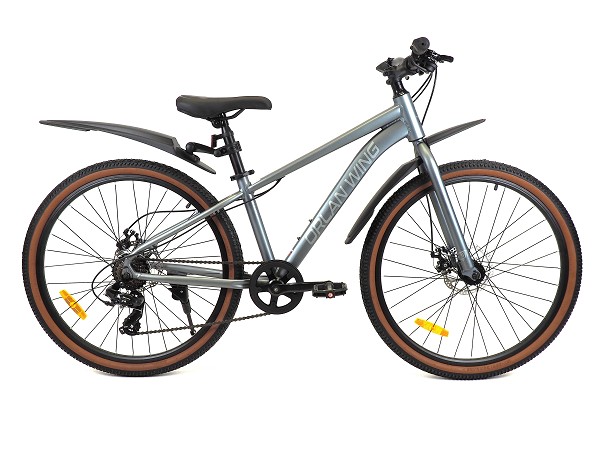 Купить  26" FALCON BIKE SHIFT 1.0 серый (Фалькон Байк Шифт 1.0) 26"; 6ск; рама-алюминий; тормоз-Disk (шт) (ART1 купить с доставкой по Москве и России, цена, технические характеристики, комплектация фото  - motoserp.ru