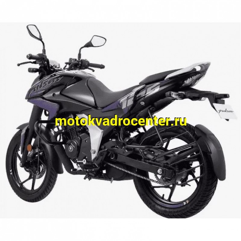 Купить  Мотоцикл BAJAJ Pulsar N125 ( Баджаж Пульсар 125) 125сс, 4Т, возд.охл., карбюр., кол.17"/17" (шт) купить с доставкой по Москве и России, цена, технические характеристики, комплектация фото  - motoserp.ru
