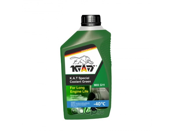 Купить  Антифриз K.A.T. Special Coolant Green MIX G11 Зеленый (шт) (KAT CL200213 купить с доставкой по Москве и России, цена, технические характеристики, комплектация фото  - motoserp.ru