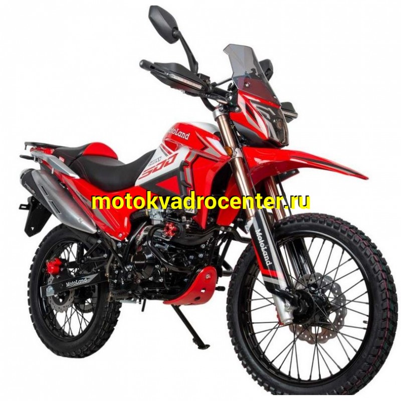 Купить  Мотоцикл внедорожный Motoland  ENDURO SHIFT красный (ЭПТС), 21/18, (шт) (ML 26631 купить с доставкой по Москве и России, цена, технические характеристики, комплектация фото  - motoserp.ru