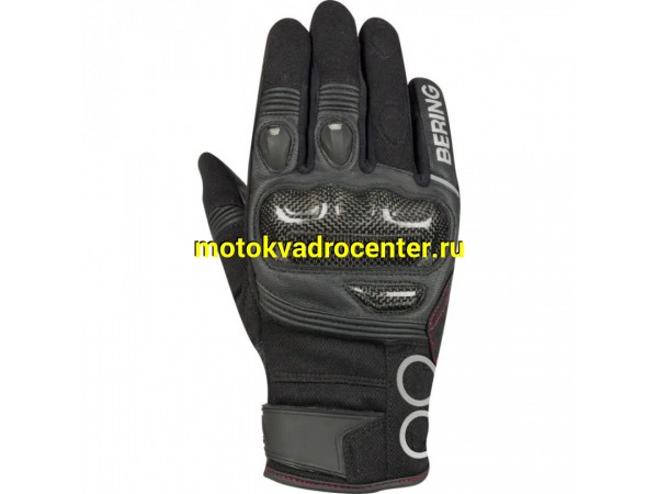 Купить  Перчатки (кожа) Bering Raid Black T10 (L) (пар) (BGE720-T10 купить с доставкой по Москве и России, цена, технические характеристики, комплектация фото  - motoserp.ru