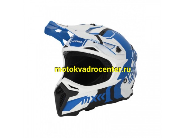 Купить  Шлем Кросс Acerbis PROFILE 5 22-06 White/Blue (L) (шт) (Acerbis 0025274.232.066 купить с доставкой по Москве и России, цена, технические характеристики, комплектация фото  - motoserp.ru