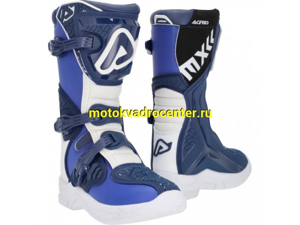 Купить  Мотоботы кросс. ACERBIS X-TEAM JR Blue/White , р-р 36" (NQ) (пар) (0 купить с доставкой по Москве и России, цена, технические характеристики, комплектация фото  - motoserp.ru