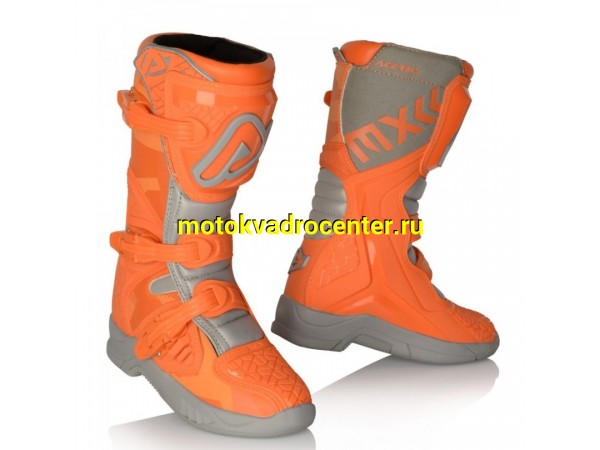 Купить  Мотоботы кросс. ACERBIS X-TEAM JR Orange/Grey , р-р 36" (NQ) (пар) (0 купить с доставкой по Москве и России, цена, технические характеристики, комплектация фото  - motoserp.ru