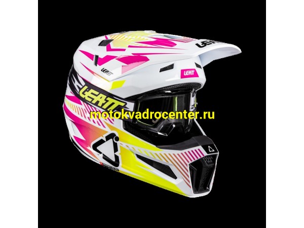 Купить  Шлем Кросс Leatt Moto 3.5 Helmet Kit Storm Pink (XL) 2026 (шт) (Fox УТ-1026000654 купить с доставкой по Москве и России, цена, технические характеристики, комплектация фото  - motoserp.ru