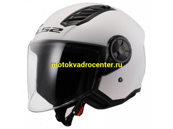Купить  Шлем открытый LS2 OF616 AIRFLOW 2 SOLID Gloss White (S) (шт) (LS2 купить с доставкой по Москве и России, цена, технические характеристики, комплектация фото  - motoserp.ru