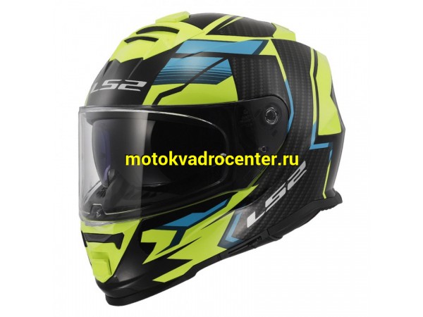 Купить  Шлем закрытый LS2 FF800 STORM II TRACKER Black Yellow (XL) интеграл (шт) (LS2 купить с доставкой по Москве и России, цена, технические характеристики, комплектация фото  - motoserp.ru