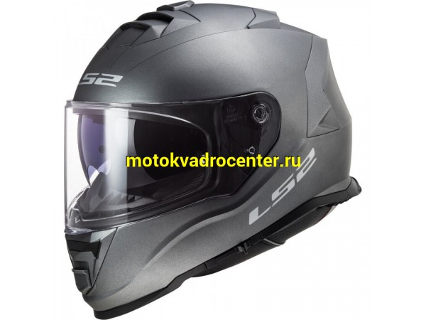 Купить  Шлем закрытый LS2 FF800 II STORM Solid Matt Titanium (XXL) интеграл (шт) (LS2 купить с доставкой по Москве и России, цена, технические характеристики, комплектация фото  - motoserp.ru